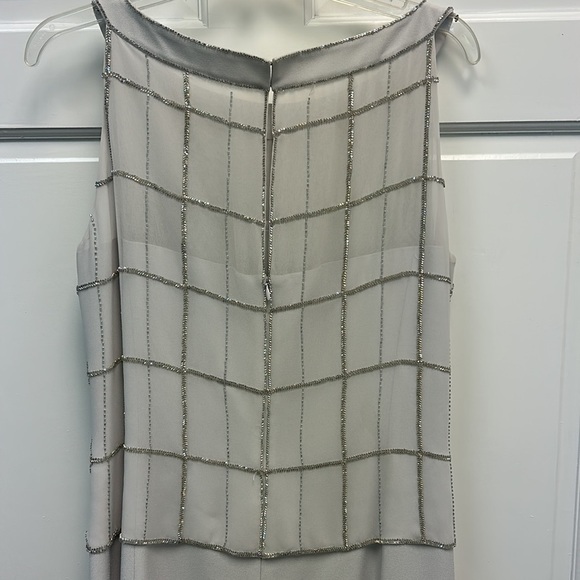 Daymor Couture Elegant Silver Beaded Embellished Special Occasion Dress … - Picture 4 of 13